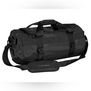 Stormtech Black Duffel Bag with Shoulder Strap - 35L